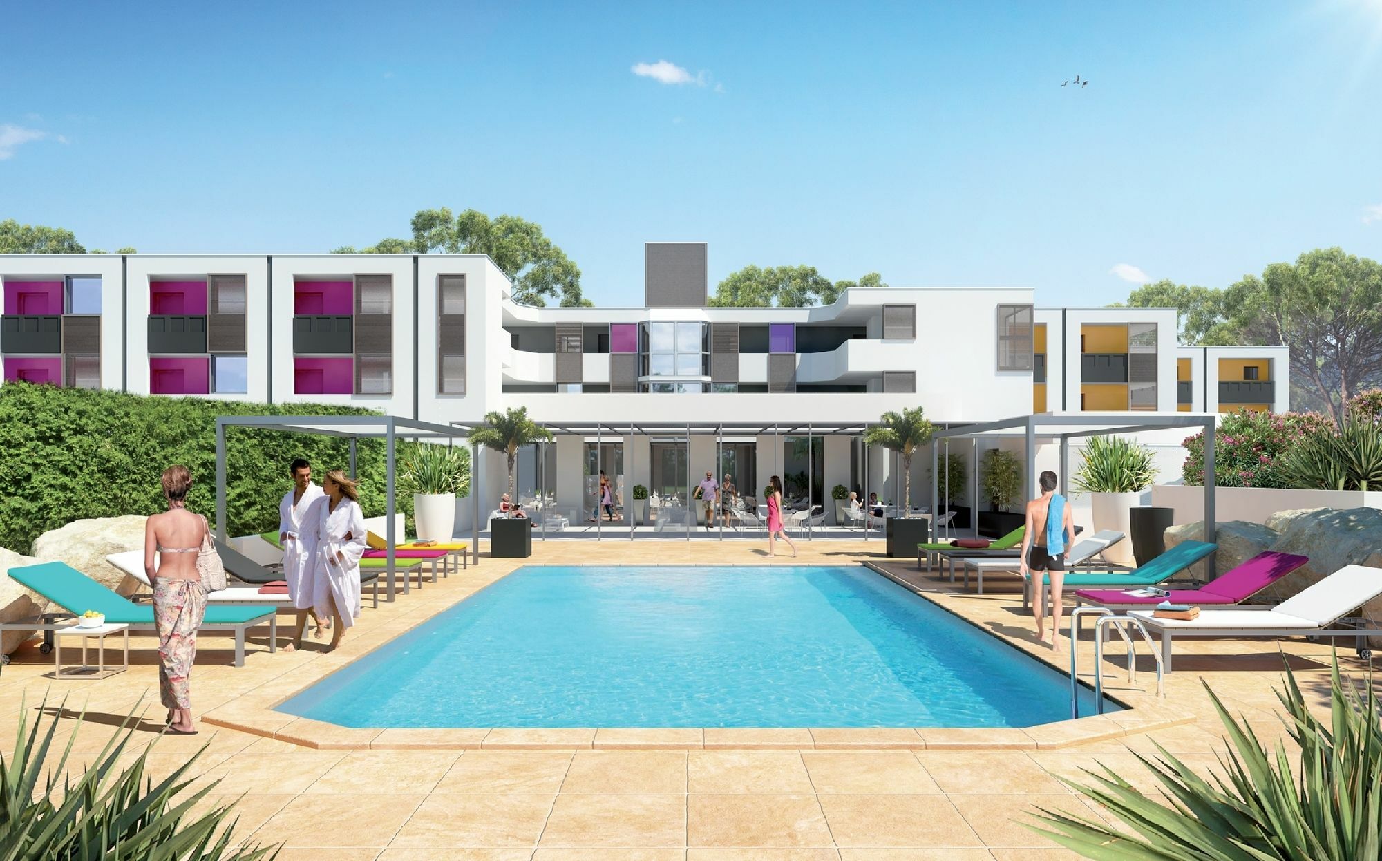 Residence Odalys Aqualia Balaruc-les-Bains Buitenkant foto